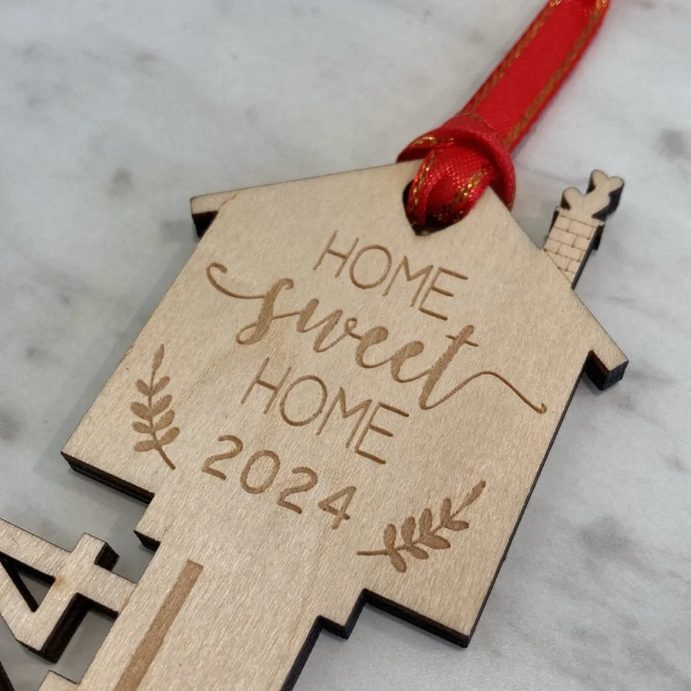 Home Sweet Home Key Ornament 2024 NEW